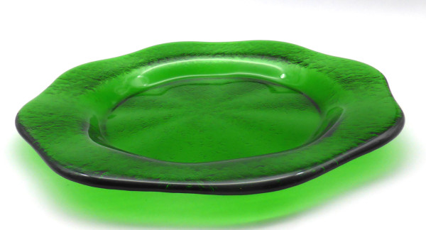 Villeroy &amp; Boch Fiorina Green Glasteller flach, Speiseteller Ø 27 cm